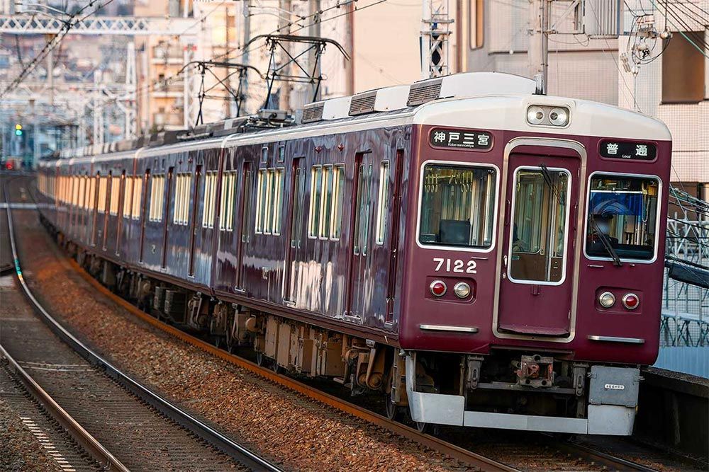 阪急7000系（リニューアル車 神戸線 7022編成）8両編成セット（動力