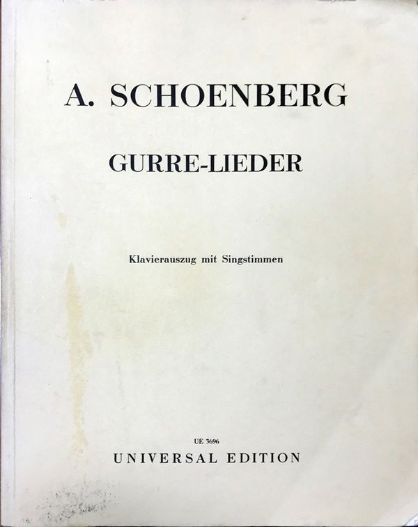 シェーンベルク グレの歌 (合唱＋ピアノ) 輸入楽譜 SCHOENBERG Gurre-Lieder 洋書 - メルカリ