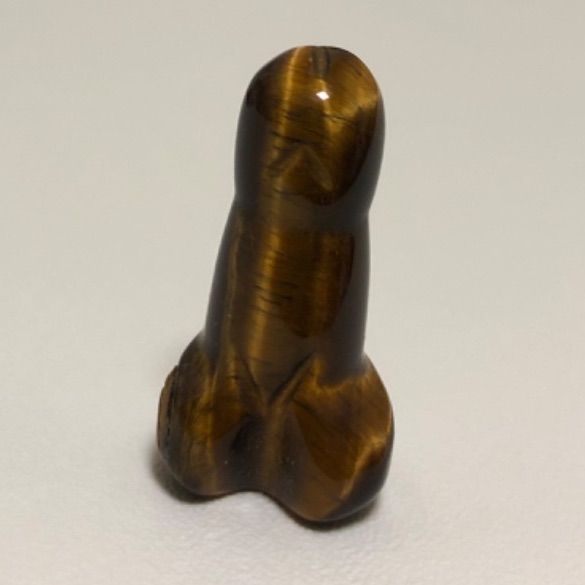 縁起物✨ 男根　角閃石?　陰茎　ペニス　男性器　天然石　パワーストーン　置物 縁起物✨ 男根 赤紋石 瑪瑙 レッドグリッド 陰茎 ペニス 男性器