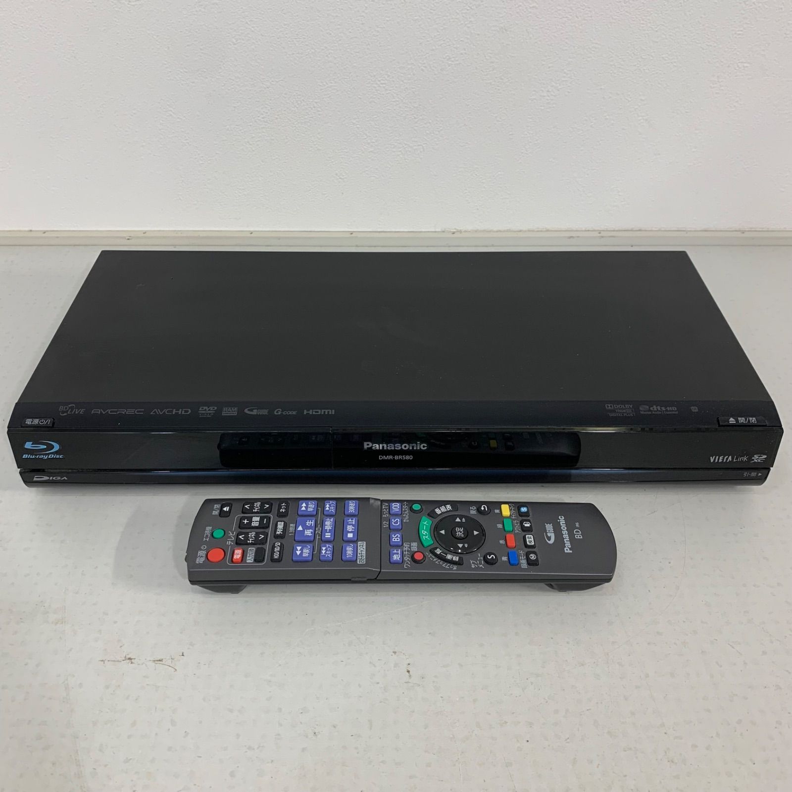 パナソニック Blu-rayレコーダー DMR-BR580ブルーレイ パナソニック