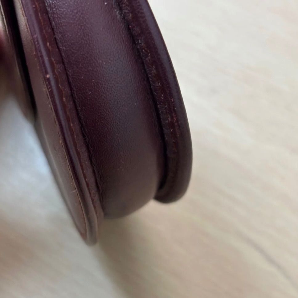 ☆Cartier カルティエ コインケース 小銭入れ レザー ボルドー Cartier