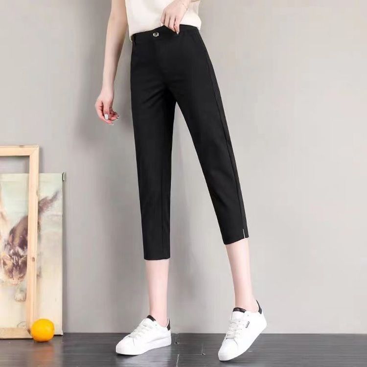 スリムパンツ レディース パンツ 7分丈 スラックス スキニー