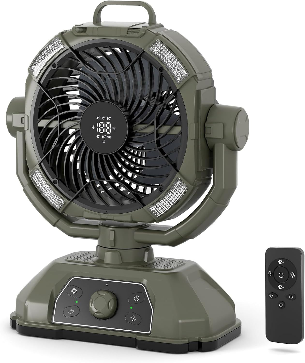 アウトドア扇風機 キャンプ 充電式【先行発売モデル ・風量100段階】 SUKITEN アウトドア扇風機 キャンプ 充電式【2025先行発売モデル