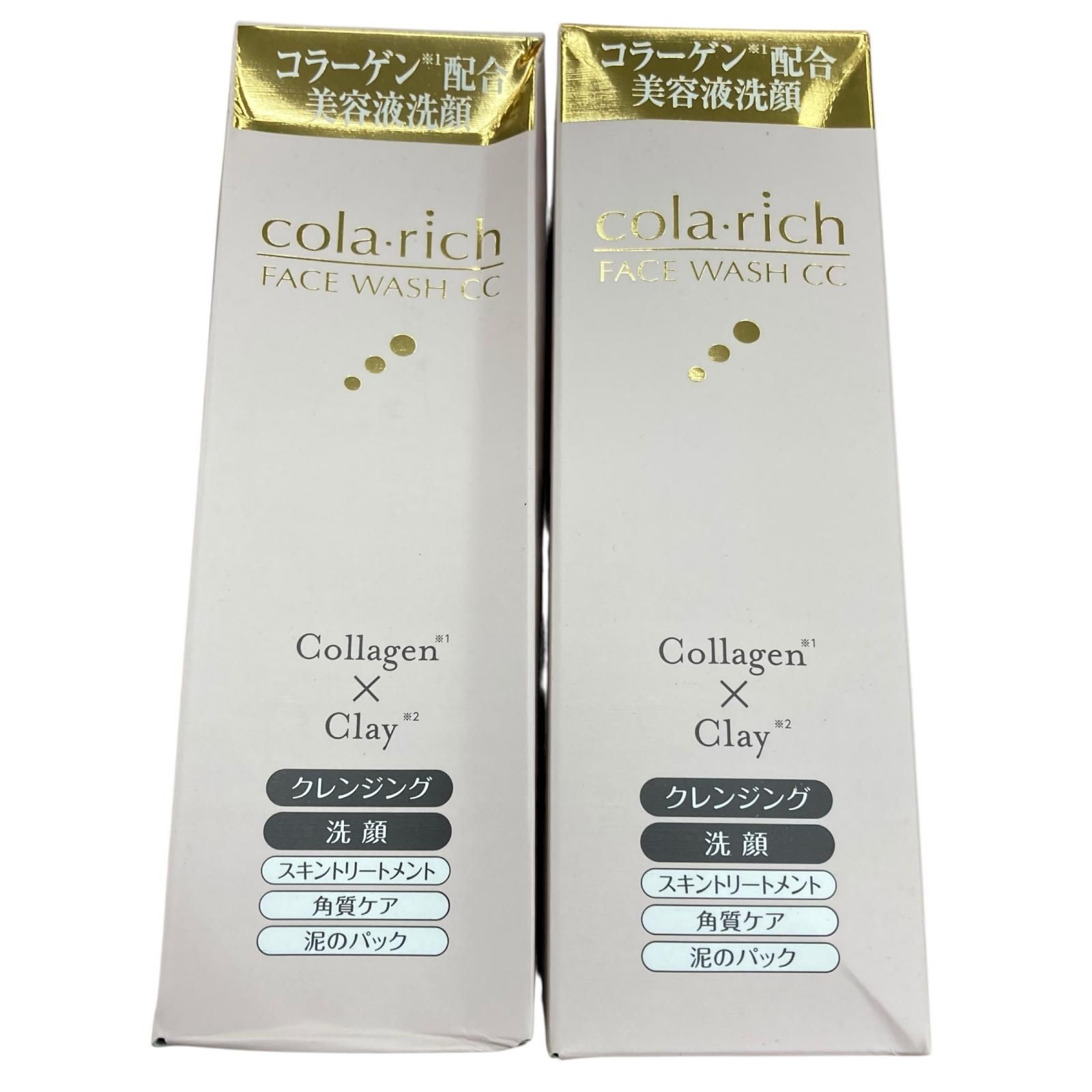 SG00001 コラリッチ コラーゲン配合美容液洗顔 フェイスウォッシュCC 2点まとめ売り [1000027783190] SG00001 コラリッチ コラーゲン配合美容液洗顔 フェイスウォッシュCC 2