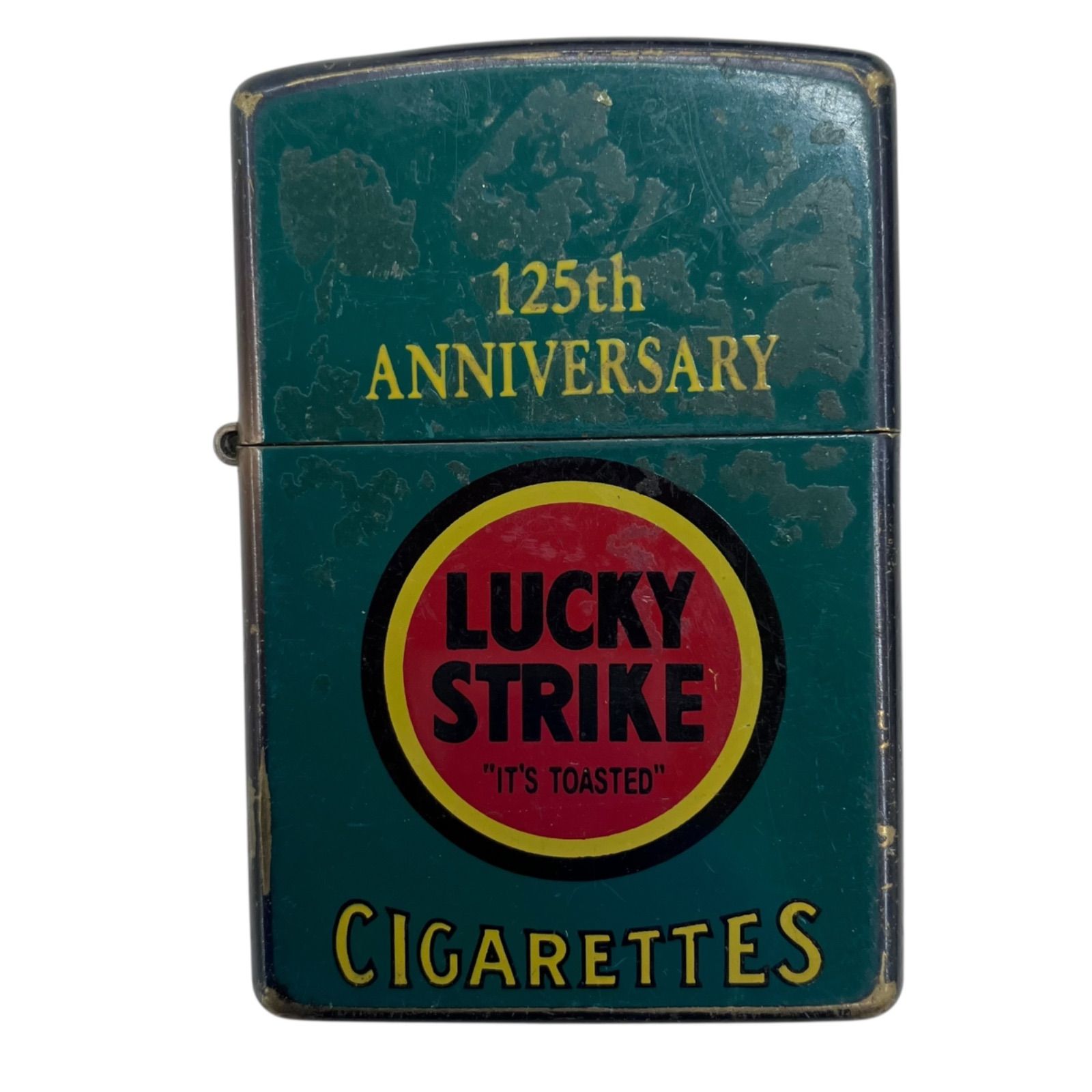 170590 ZIPPO ジッポー ラッキーストライク 125周年記念 特殊加工 LUCKY STRIKE 125th ANNIVERSARY 1997年製