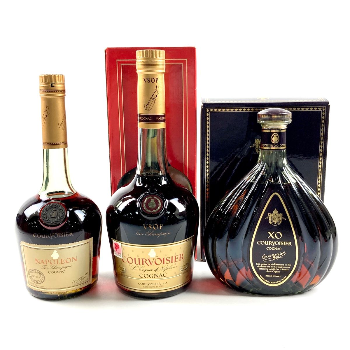 COURVOISIER ナポレオン コニャック 2本セット