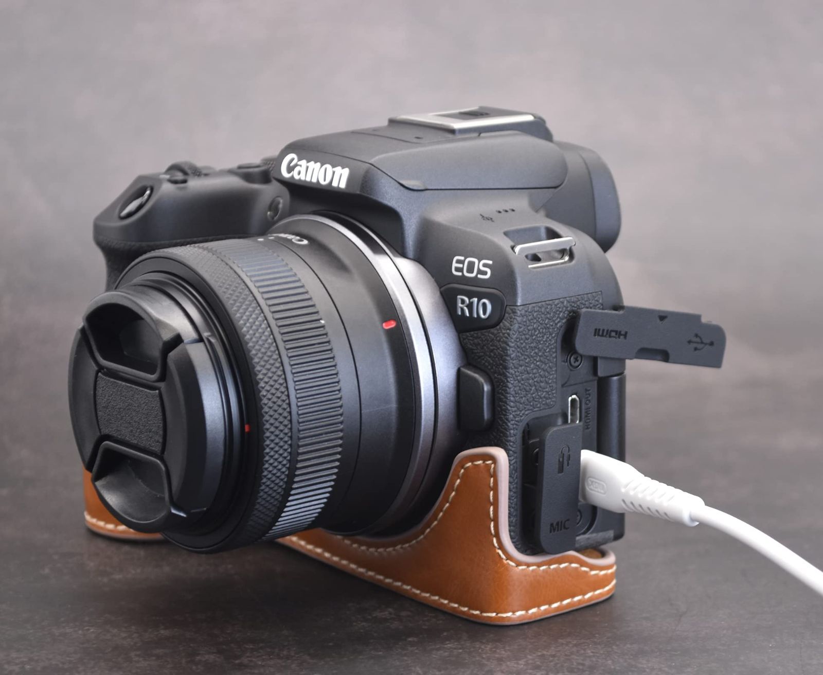 在庫処分】kinokoo EOS R10 ケース、キヤノン Canon EOS R10