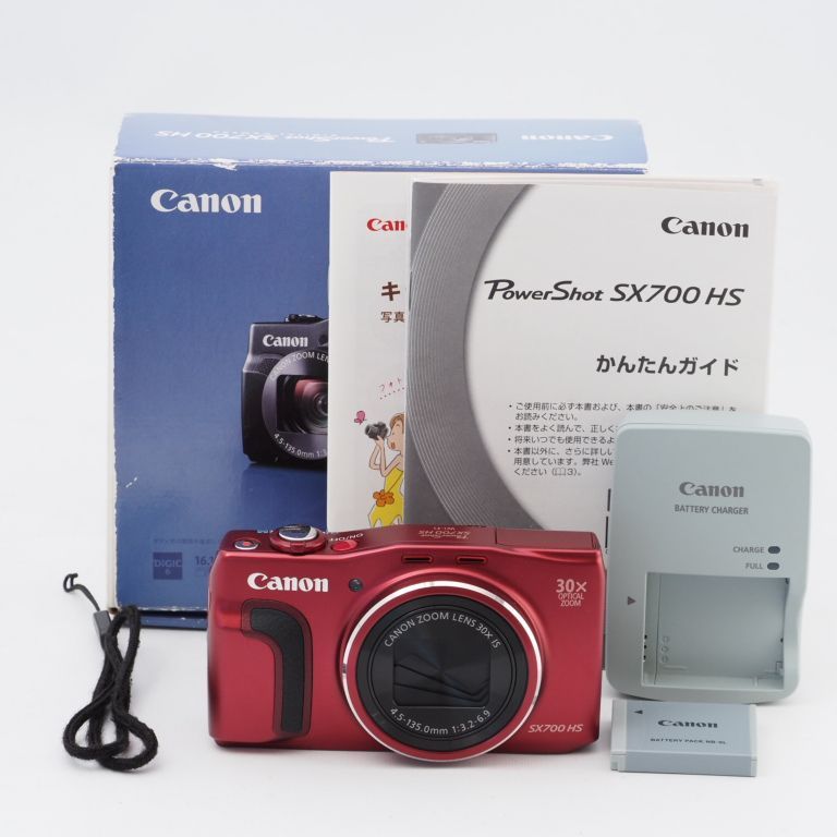 WiFiWiFi内蔵★美品★Canon PowerShot SX700HS キャノン デジタルカメラ
