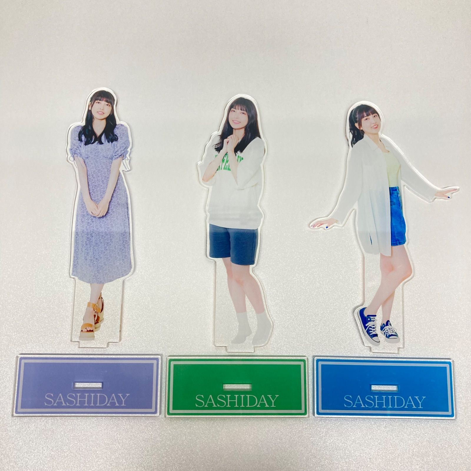 指出毬亜　アクリルスタンド　3種セット 指出毬亜の指出とサシで 〜SASHIDAY〜 アクリルスタンド 全3種