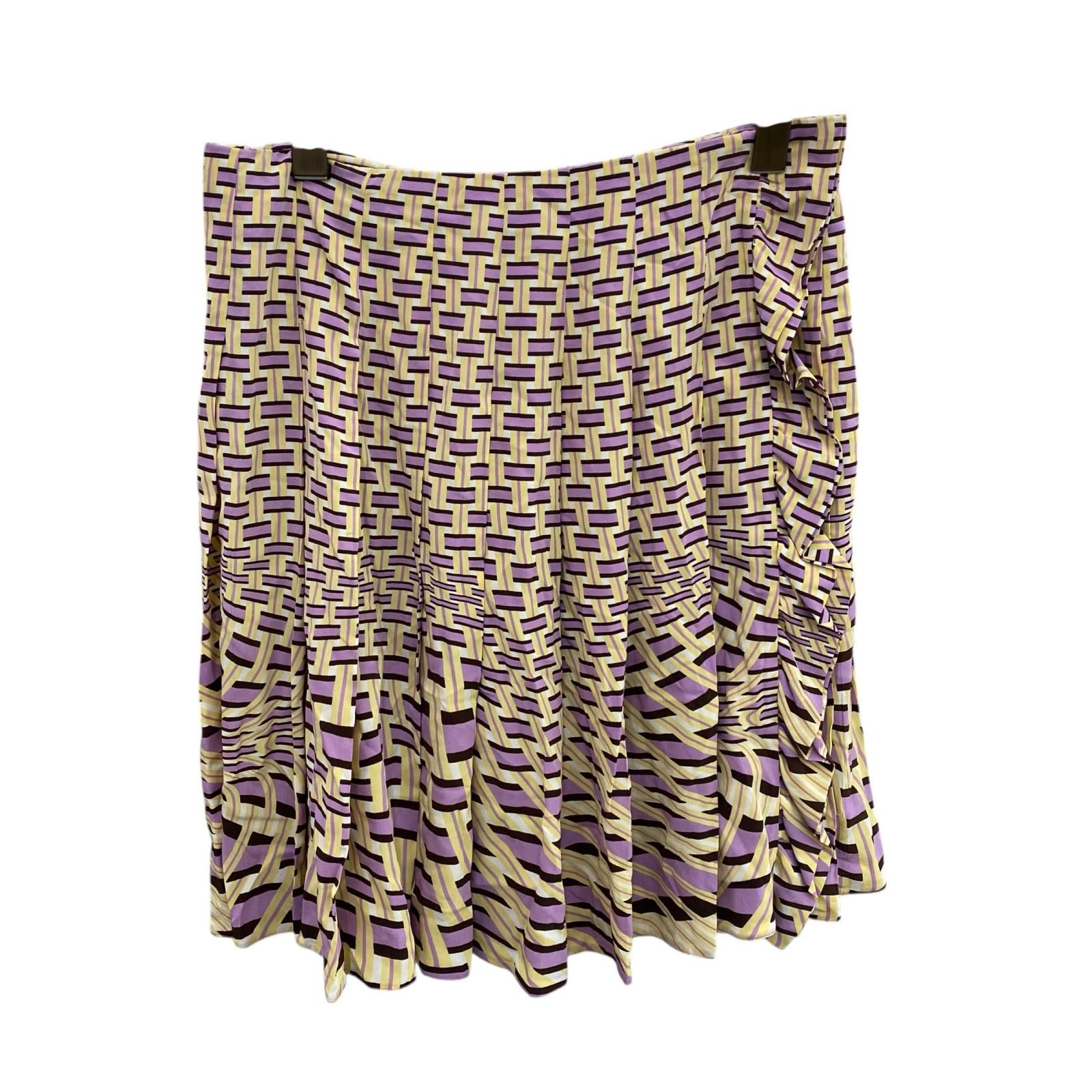 186005 PRADA プラダ スカート アトミック シルク100 38