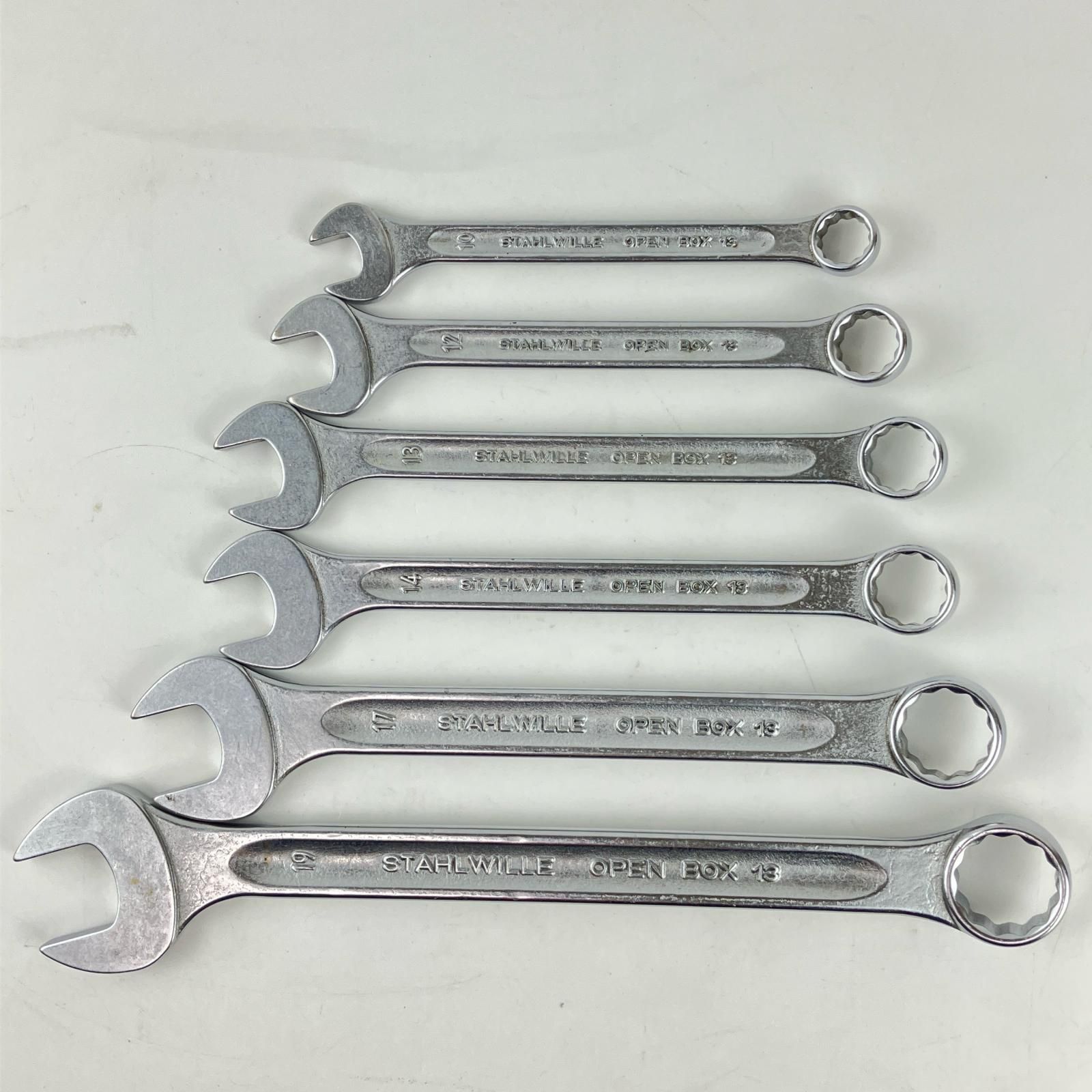 ЗЗSTAHLWILLE スタビレー オープンボックス13 コンビネーションレンチ 6本組 OPEN BOX 13