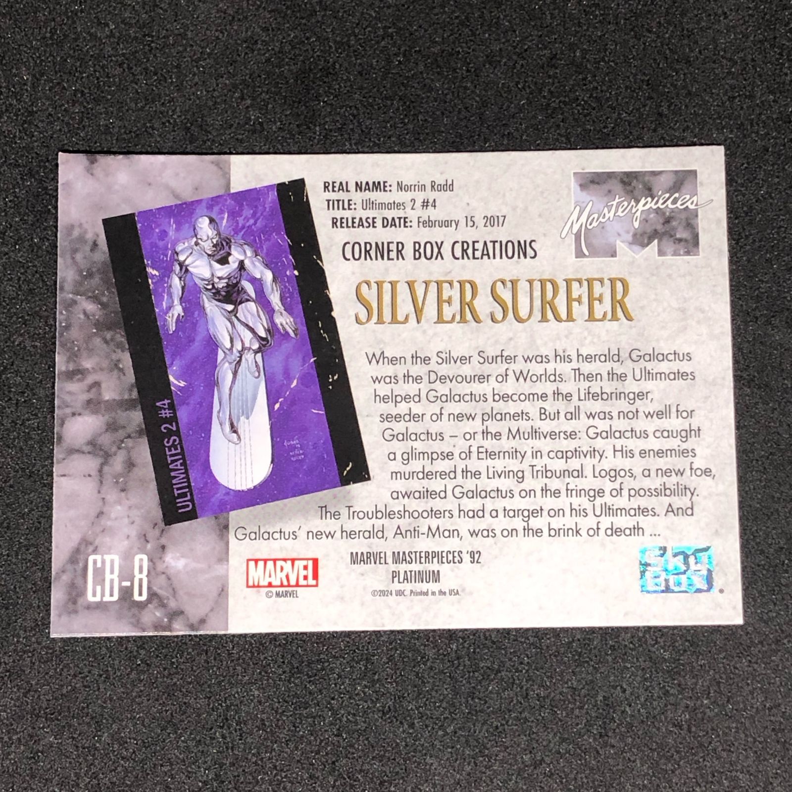Silver Surfer / シルバーサーファー 2024 Upper Deck Marvel
