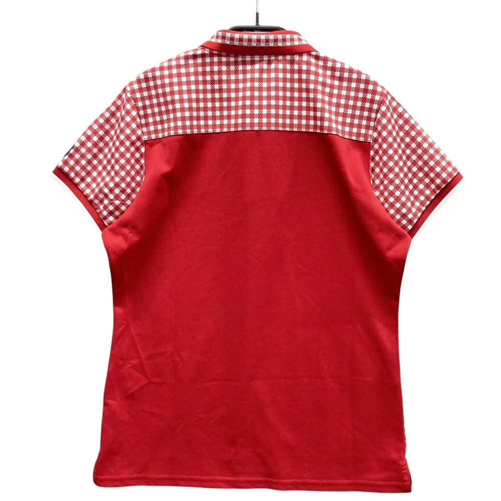 FILA　GOLF　ウェア　ワンピース　ポロシャツ　チェック　半袖　ビビット FILA GOLF フィラゴルフ ゴルフウェア ポロシャツ 半袖 春 夏 メンズ