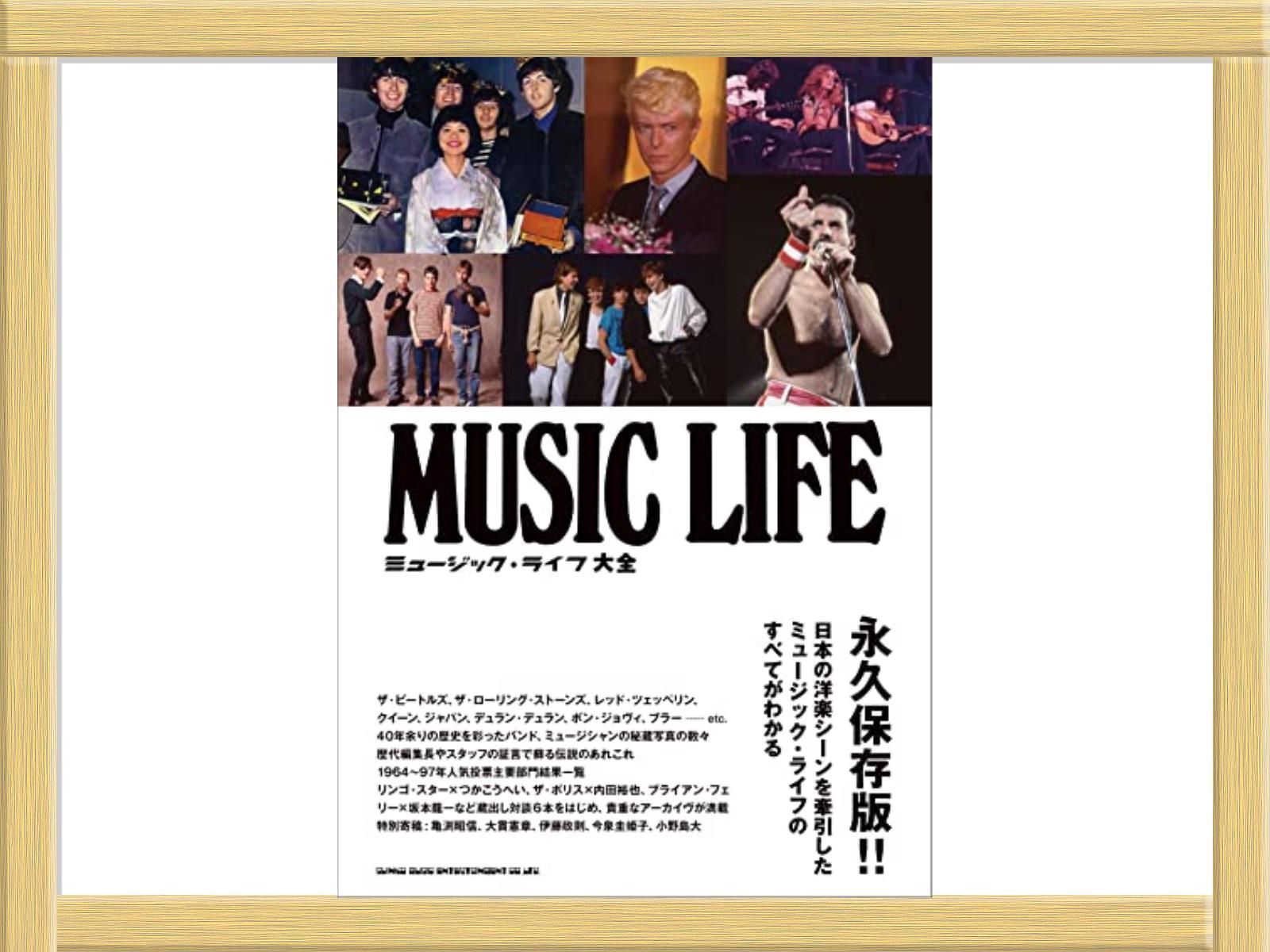 ミュージック・ライフ 大全 MUSIC LIFE 永久保存版-