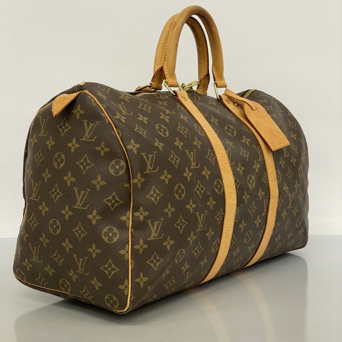 5mc2832 ルイヴィトン ボストンバッグ モノグラム キーポル45 M41428 ブラウン メンズ レディース ユニセックス