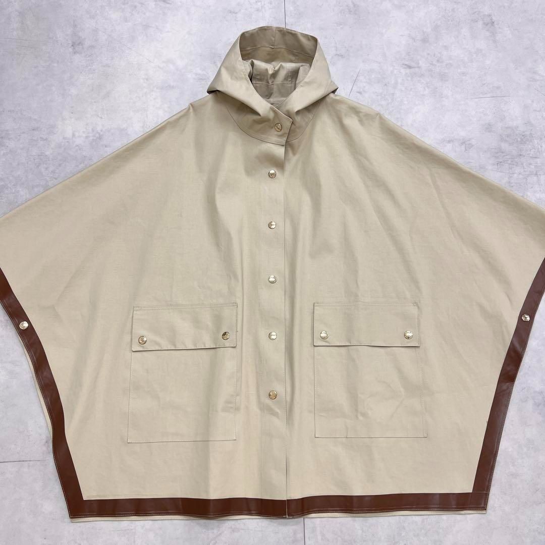 MACKINTOSH マッキントッシュ ゴム引き ポンチョ コート ケープ