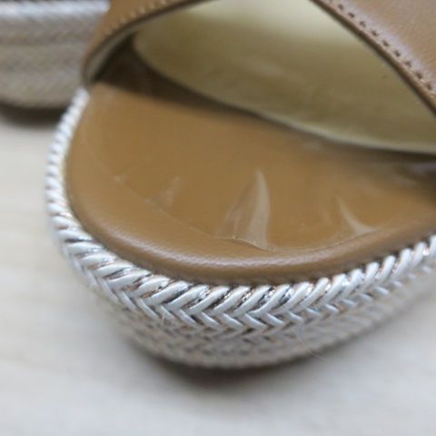 ジミーチュウ SOCORIE 120 ブライダル サンダル Jimmy Choo JIMMY CHOO ジミーチュウ サンダル 23.0㎝ ジミーチュウ SOCORIE