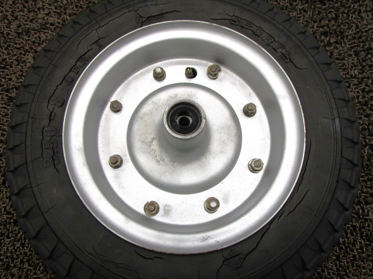 エポ フロントホイール ブレーキドラム メーターギア ▲A6193 PV50 スズキ PV50 EPO キャブ車