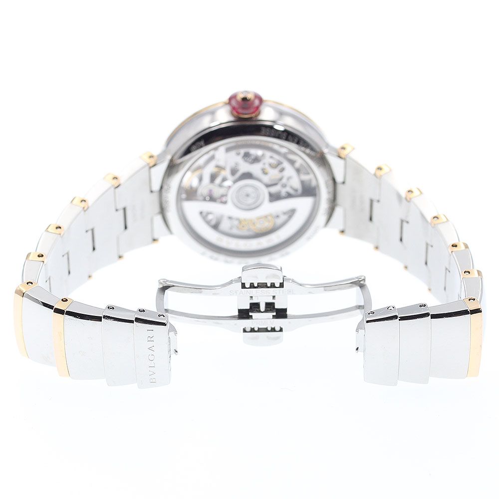 ブルガリ BVLGARI LUP33SG ルチェア K18PGベゼル 自動巻き レディース