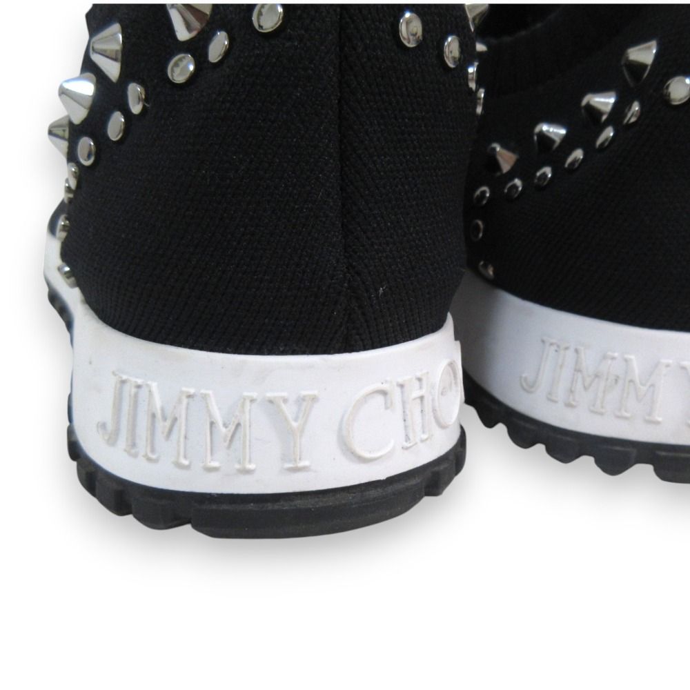 美品 JIMMY CHOO ジミーチュウ VERONA スタッズ装飾 スリッポン