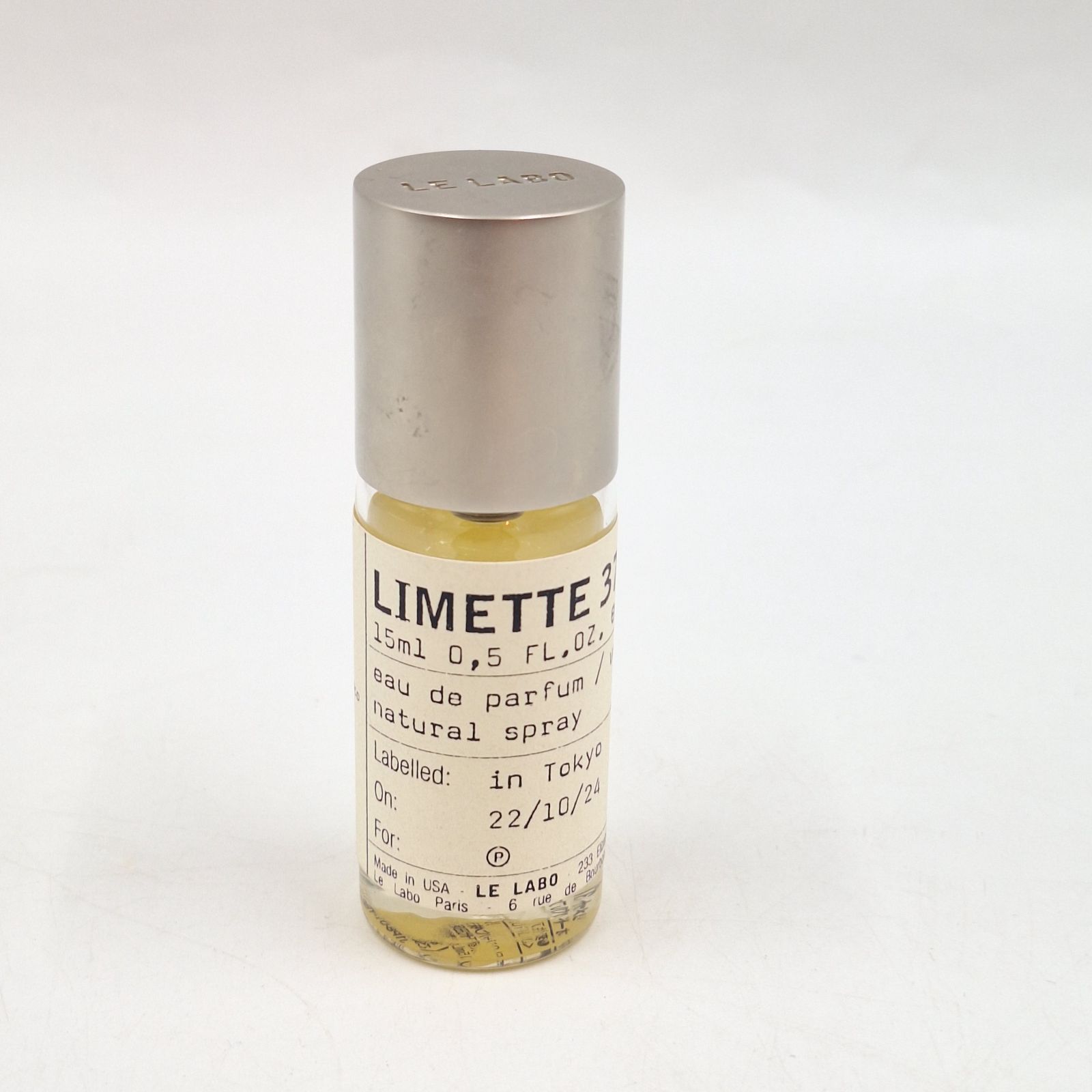 LE LABO LIMETTE 37 ルラボ リメット37 15ml オード パルファム