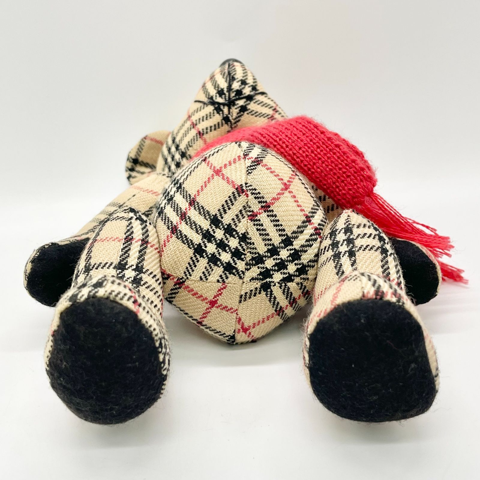 美品】Burberry バーバリー ノバチェック テディベア - メルカリ