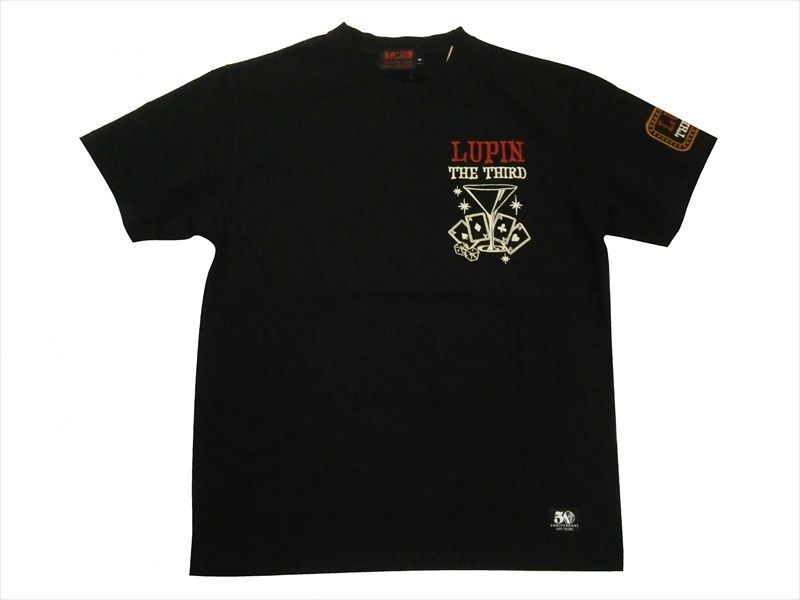 ルパン三世 半袖Tシャツ LPN-2102 刺繍 