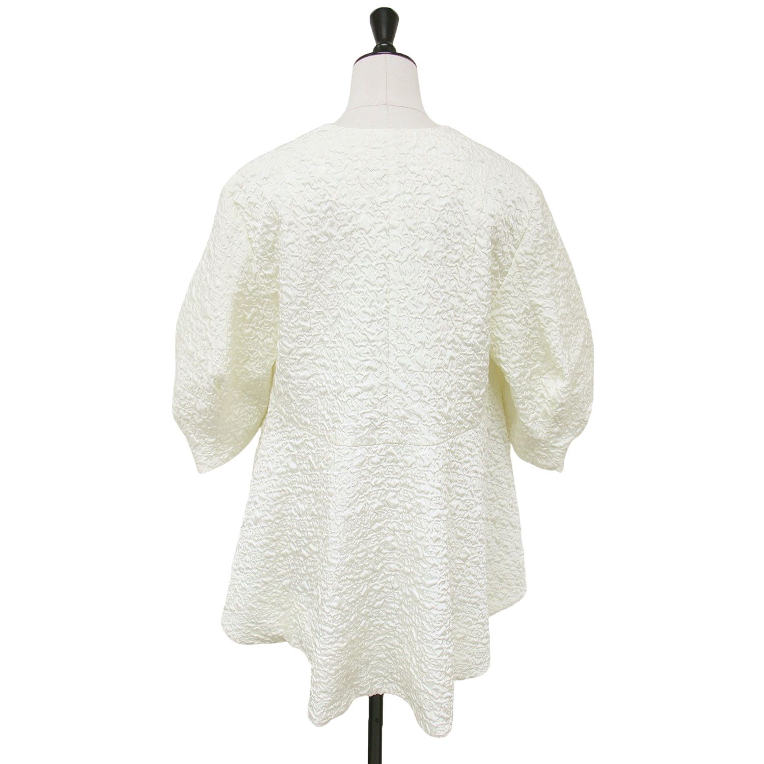 美品】CADUNE カデュネ ブラウス オフホワイト 白 サイズ:38(M