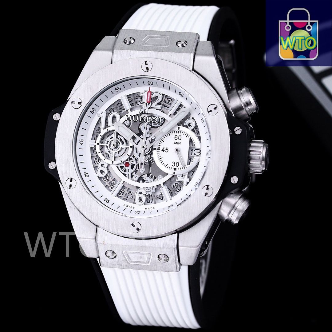 今日 HUBLOT ユブロ ユニコ ペルペチュアル 輸入VKムーブメント搭載
