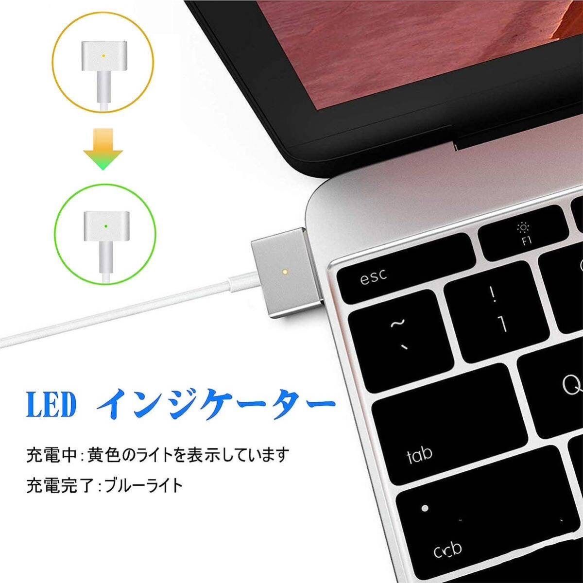 Macbook air 電源アダプタ 45W Mag 2 T型 Mac 充電器 Macbook