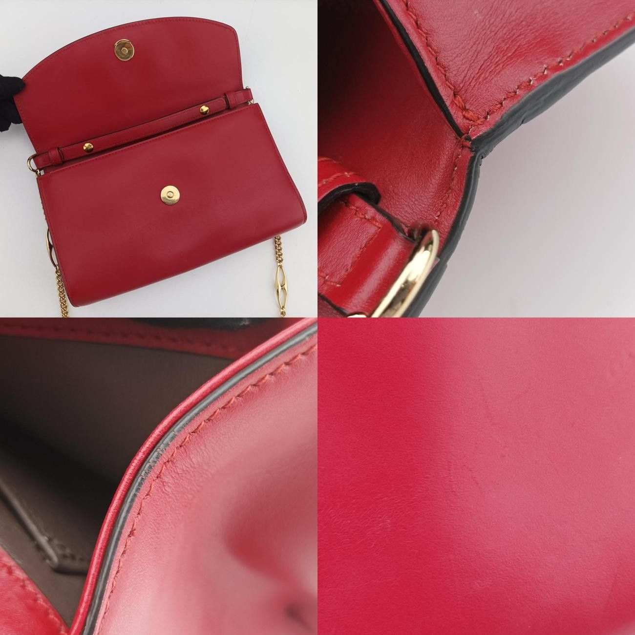 グッチGucciズゥミレッドレザー572375I028399578
