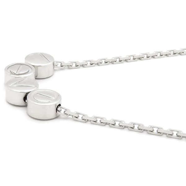 カルティエ Cartier ネックレス ラブ ロゴ K18WG ホワイトゴールド 18  