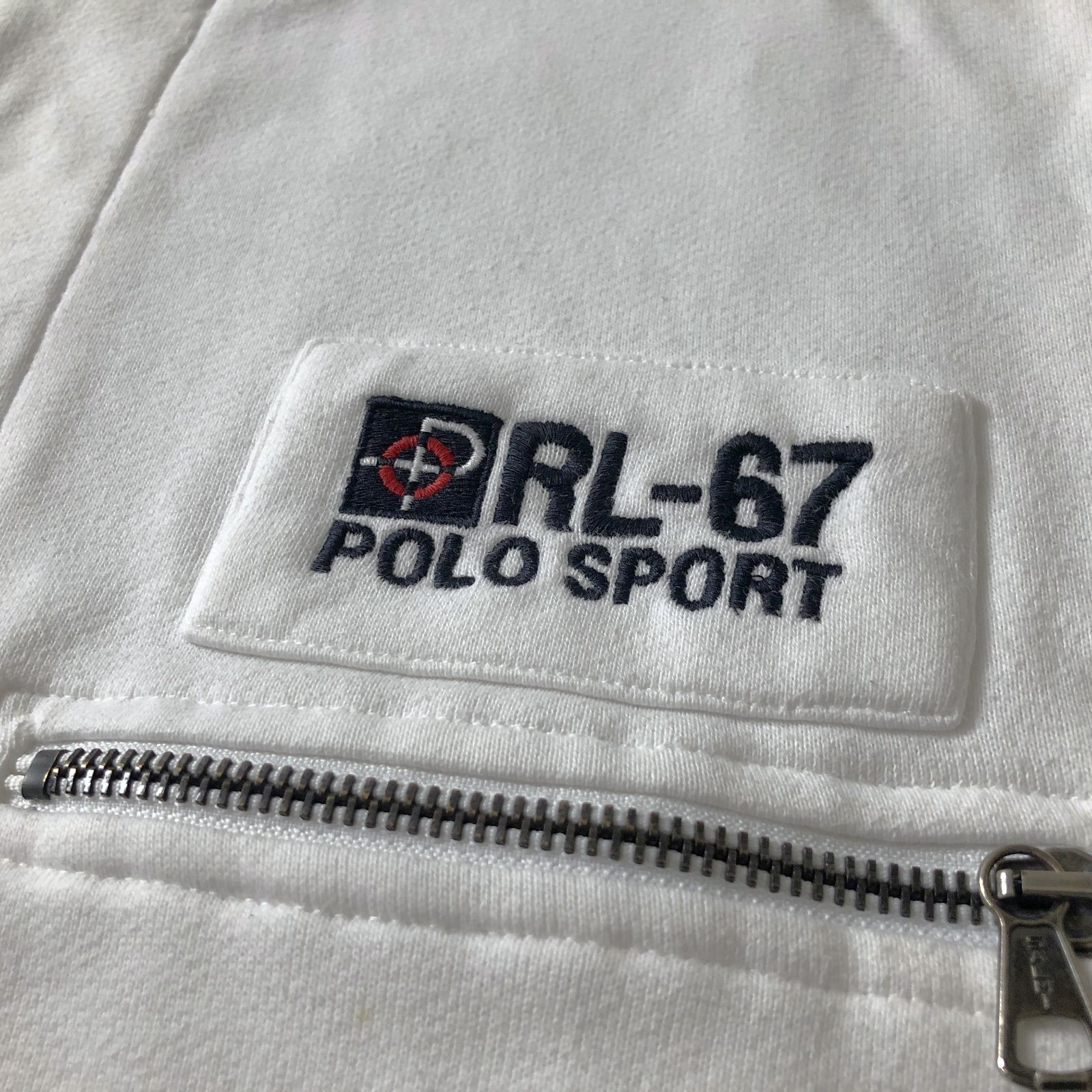 90年代オリジナル ヴィンテージ POLO SPORT RL-92 刺繍 ハーフ