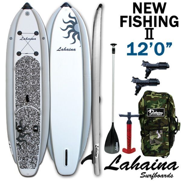 【訳あり】SUP サップ インフレータブルパドルボード ラハイナ/LAHAINA 12'0 IF-5 フィッシング スタンドアップパドルボード 付属品セット