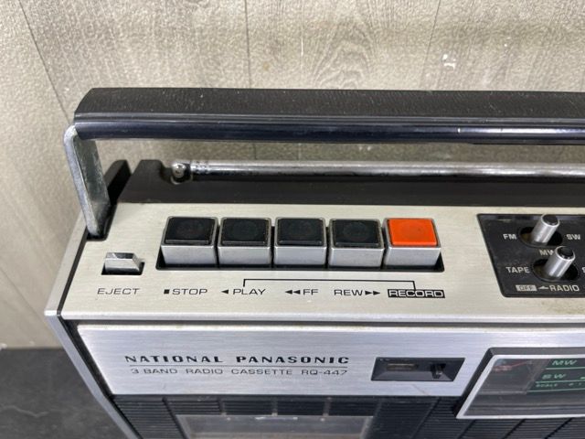 希少National ナショナル RX-7700 ラジカセ動作品ビンテージ 美品 希少National ナショナル RX-7700 ラジカセ動作品ビンテージ 美品 希少