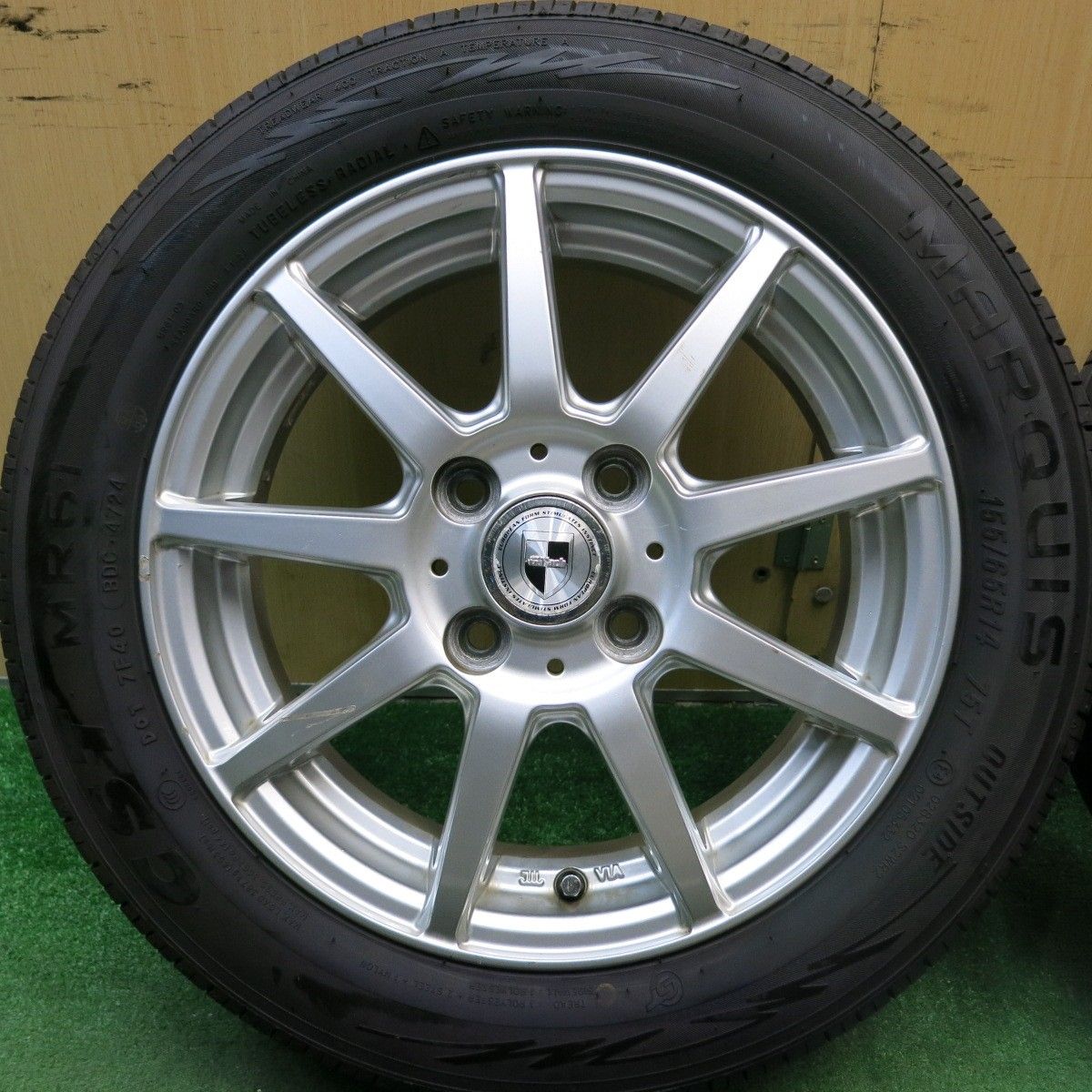 MARQUIS 155/65R14 ホイールセット CST MARQUIS MR61 165/55R14