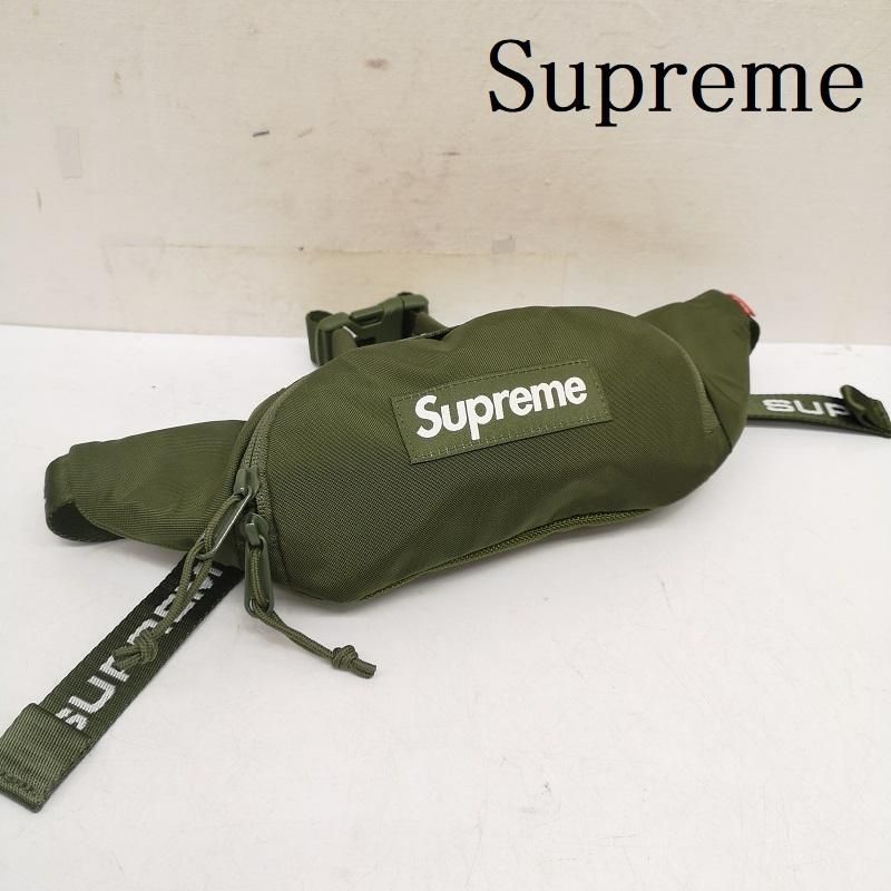 値下げ不可　Supreme ボディバッグ オリーブグリーン　CORDURA 美品 値下げ不可 Supreme ボディバッグ オリーブグリーン CORDURA 美品