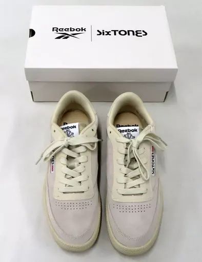 【】シューズ SixTONES CLUB C 85 VINTAGE(スニーカー) クリーム 26.5cm 「SixTONES×Reebok」