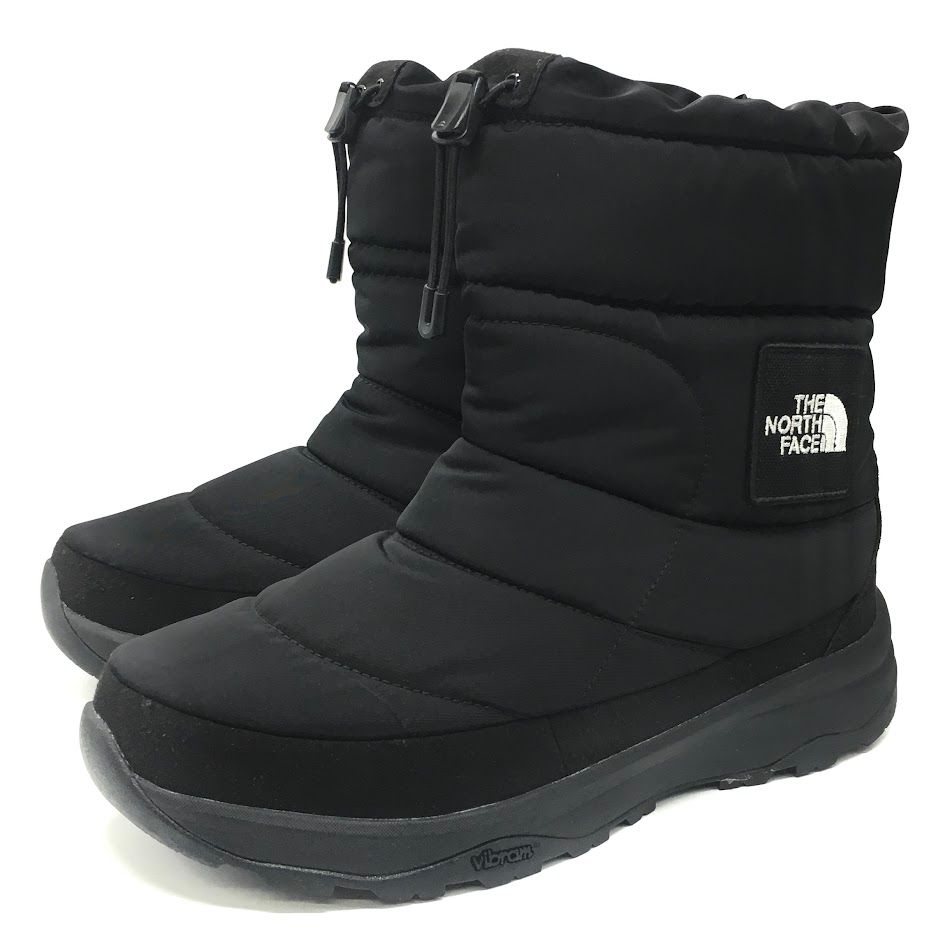 【倉吉店】THE NORTH FACE | ザ・ノースフェイス ブーツ uptse Bootie WP VI Logo ヌプシブーティ NF51876 ブラック 28cm 【127】