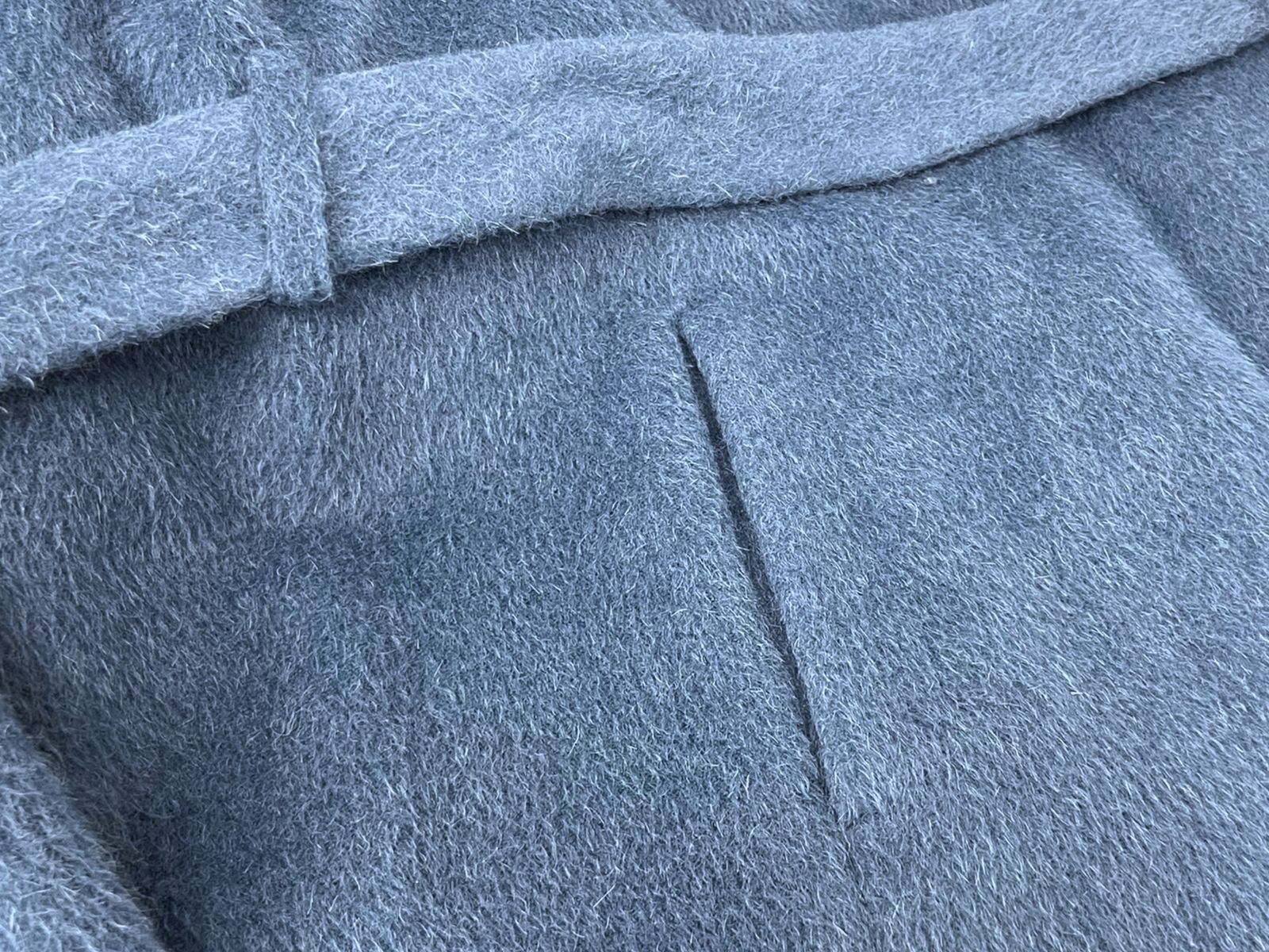 AURALEE (オーラリー) ALPACA NO COLLAR COAT ベビーアルパカ ノー