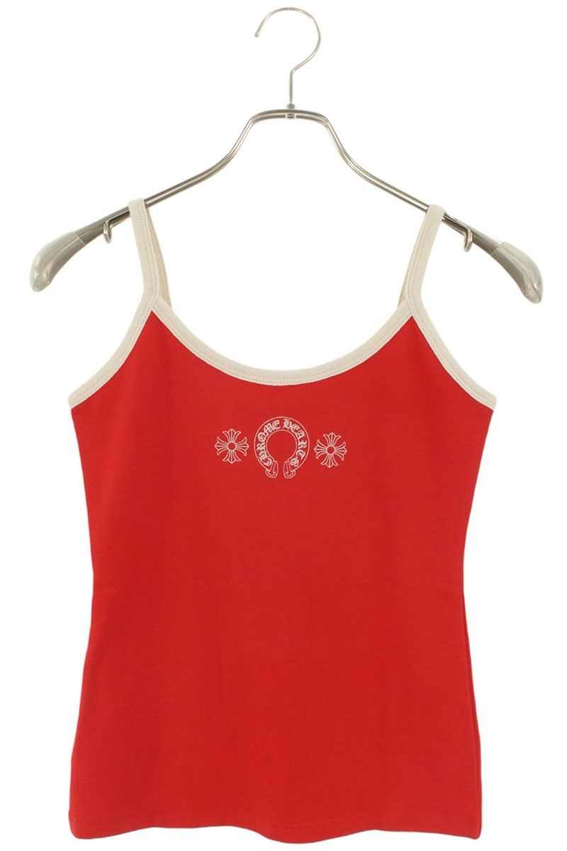 クロムハーツ ホースシューロゴプリントキャミソール レディース S