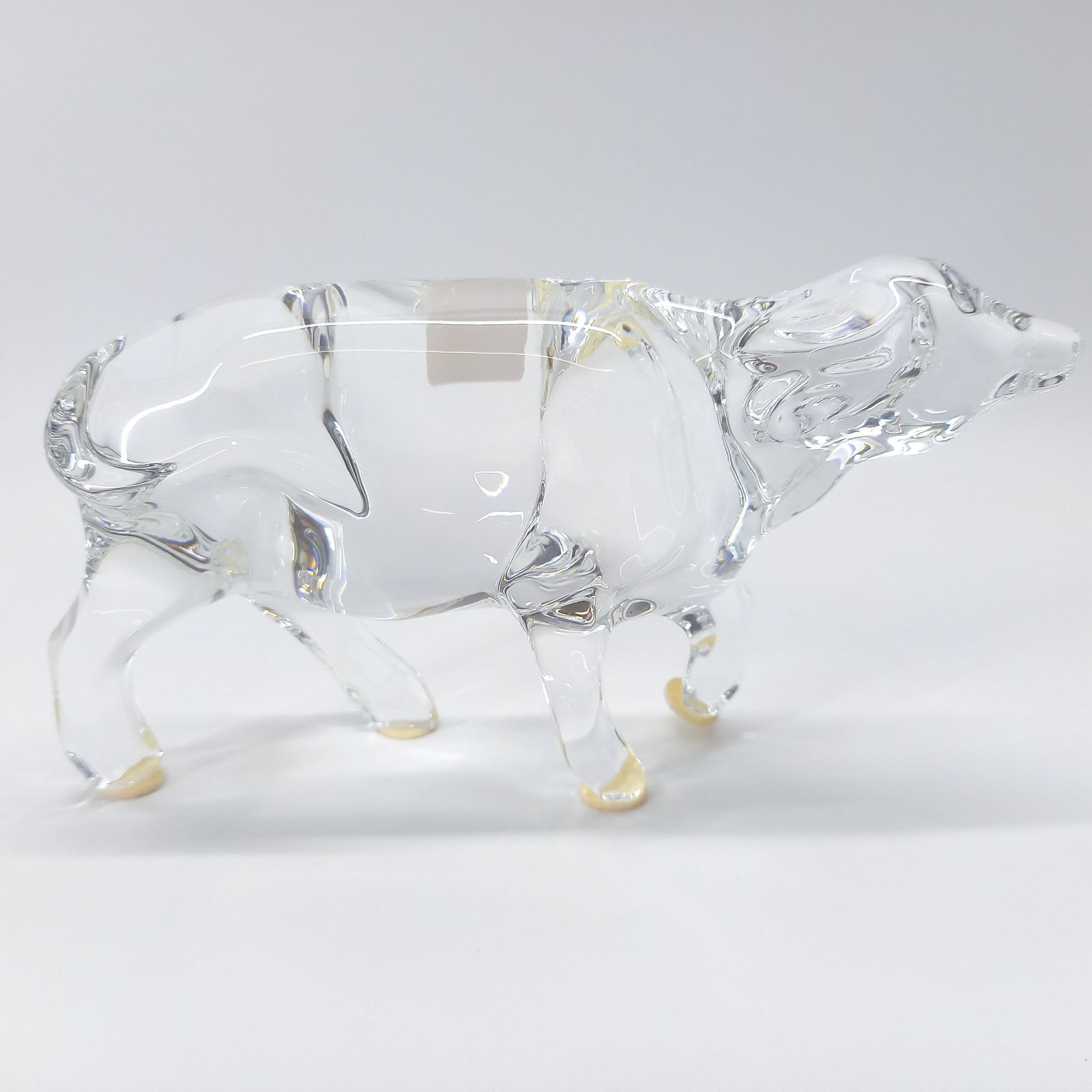 バカラ 干支 丑 牛 クリスタル 置物 フィギュリン Baccarat - メルカリ