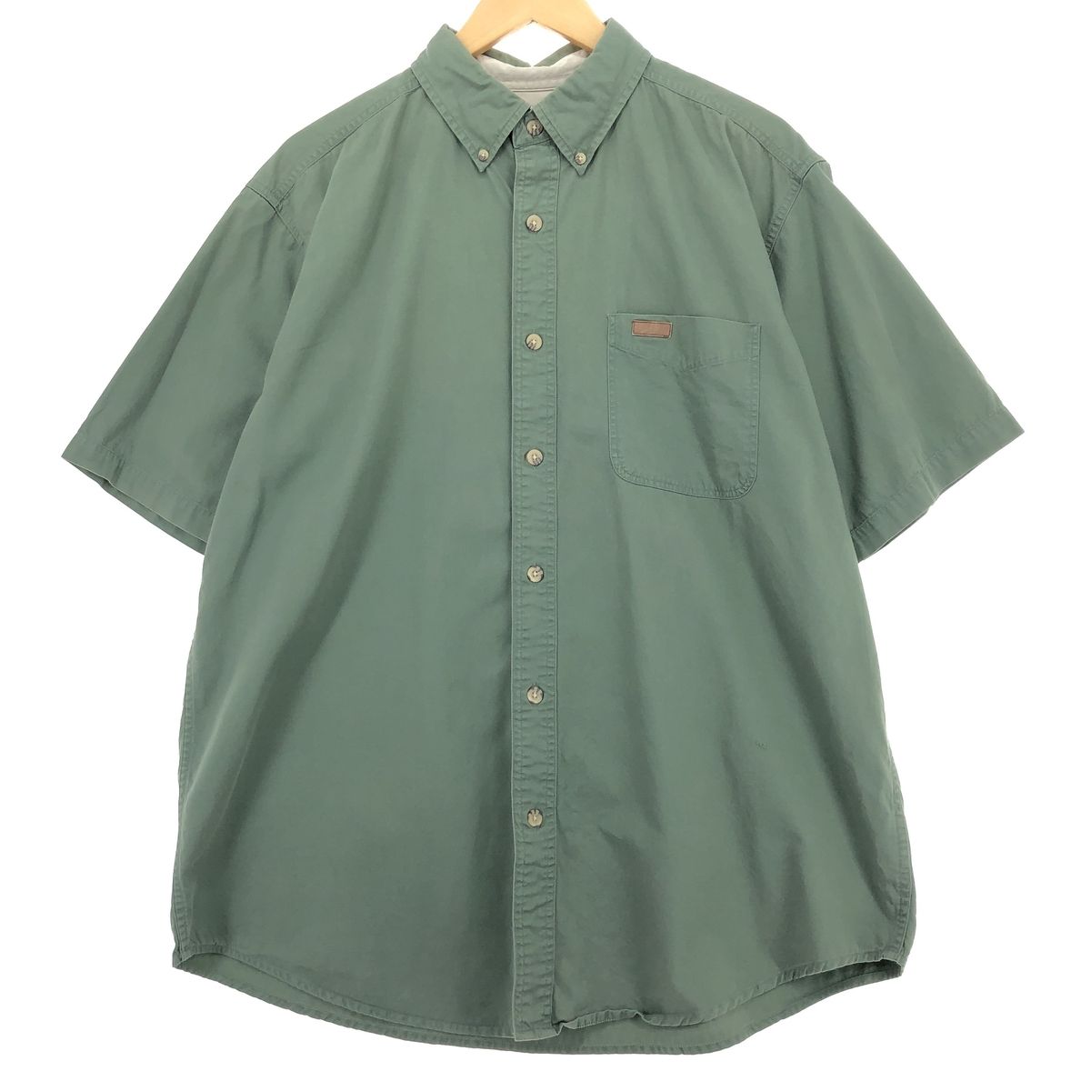 古着 カーハート Carhartt ボタンダウン 半袖 ワークシャツ メンズL/eaa451989