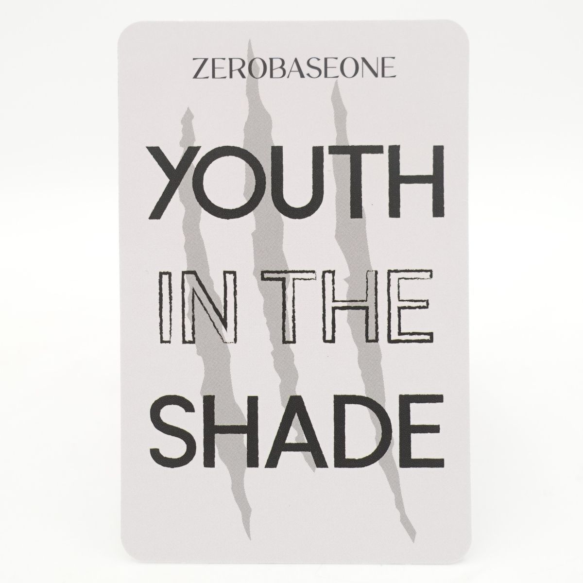 ZEROBASEONE ユジン YOUTH in THE SHADE soundwave特典 トレカ フォト 
