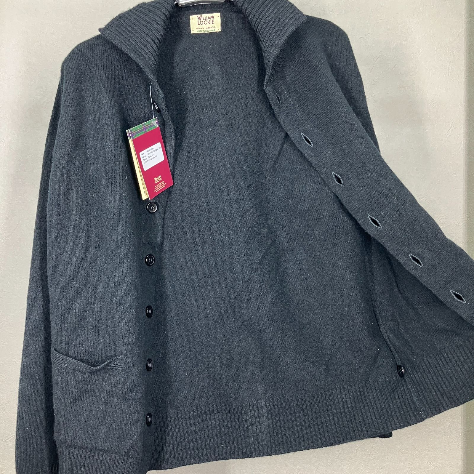 WILLIAM LOCKIE ネイビーカーディガン WILLIAM LOCKIE ウィリアムロッキー WILLIAM LOCKIE WINDSOR 8