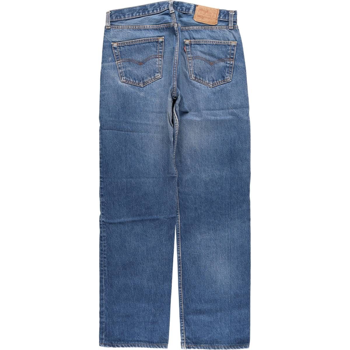 古着 00年代 リーバイス Levi s 501 ストレートデニムパンツ メンズw34相当 evb031287