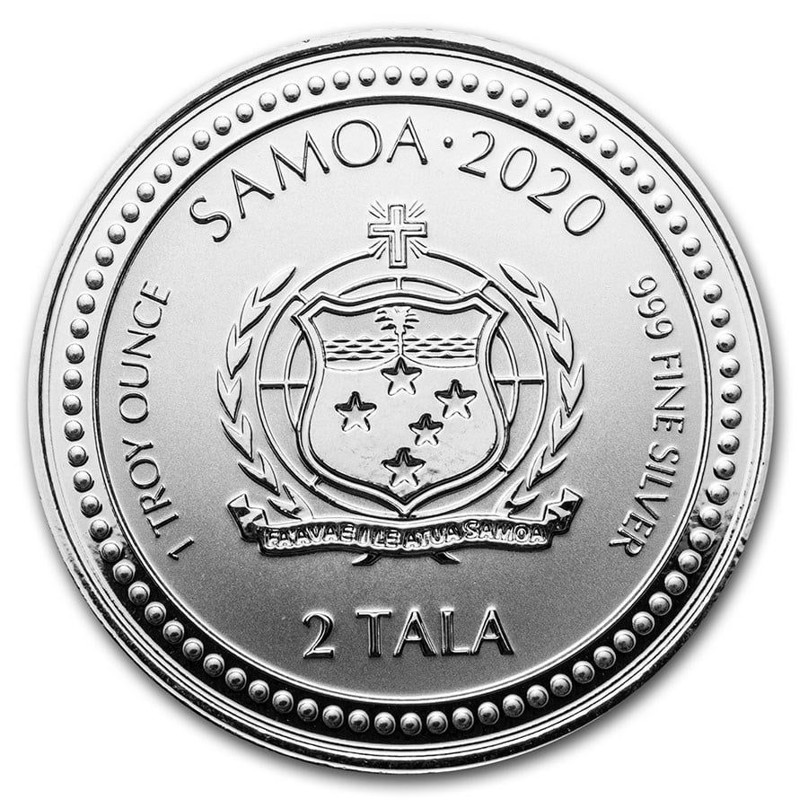 保証書・カプセル付き] 2020年 (新品) サモア「タツノオトシゴ