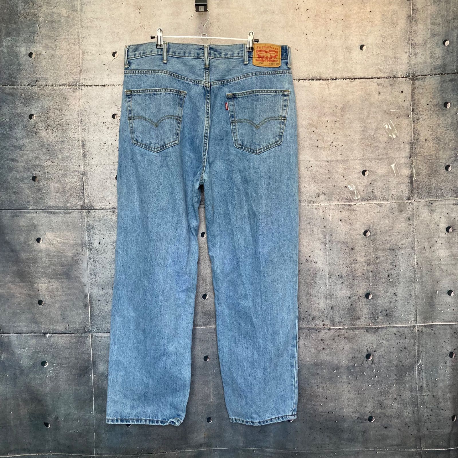 新登場 vintage LEVIS アイスウォッシュ加工ワイドデニム ...