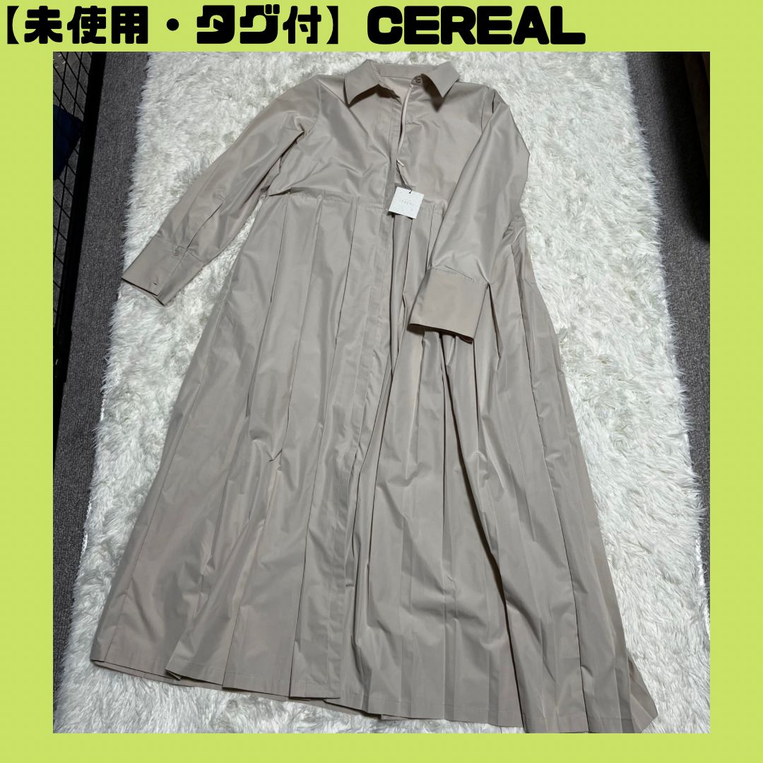 未使用・タグ付】CEREAL ワンピース nuts 春 ジッパー - 5ma's CLOTHES