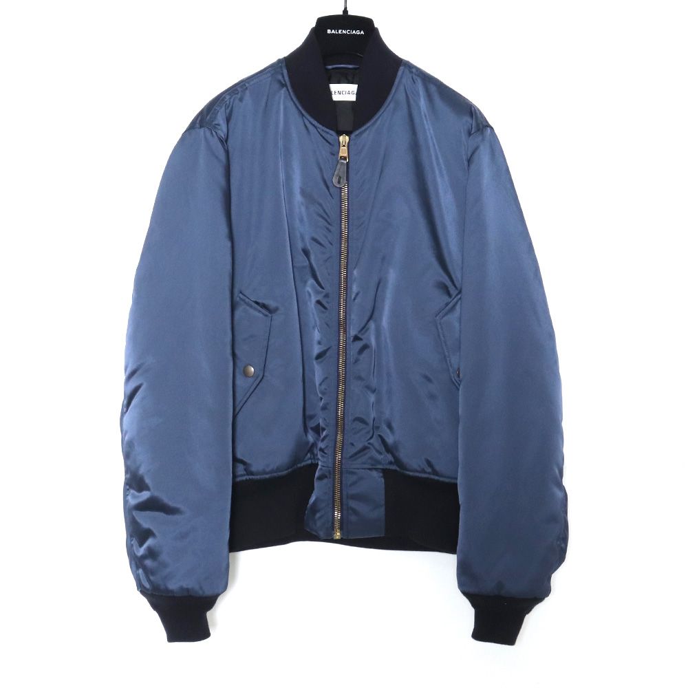BALENCIAGA キャンペーンロゴ ボンバージャケット サイズ34 - メルカリ